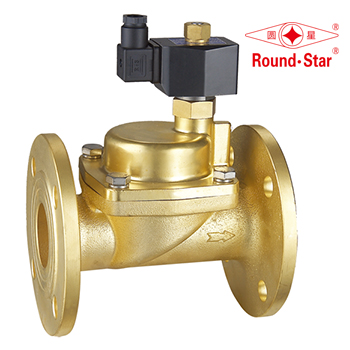 Van điện từ thân đồng nối bích RSPS-15F Round-Star